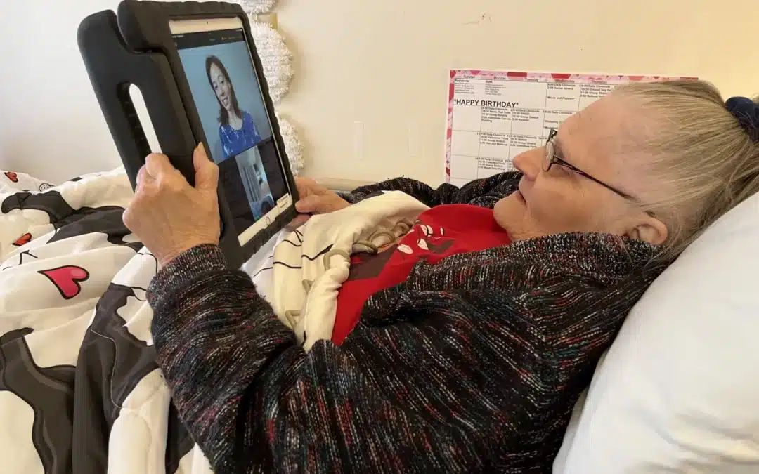 How Long-Distance Video Chats are Easing Stress for Rural Nursing Home Residents